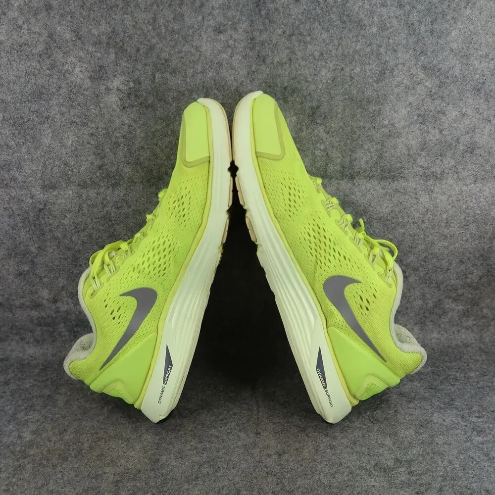 Nike Shoes Womens 11.5 Athletic Trainers Running Lunarglide 4 Volt Reflective